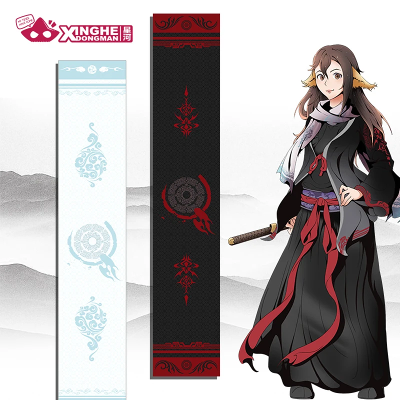 Milky Way аниме Mo Dao Zu Shi Wei Wuxian Lan Wangji унисекс шарф бархатный костюмы для косплея