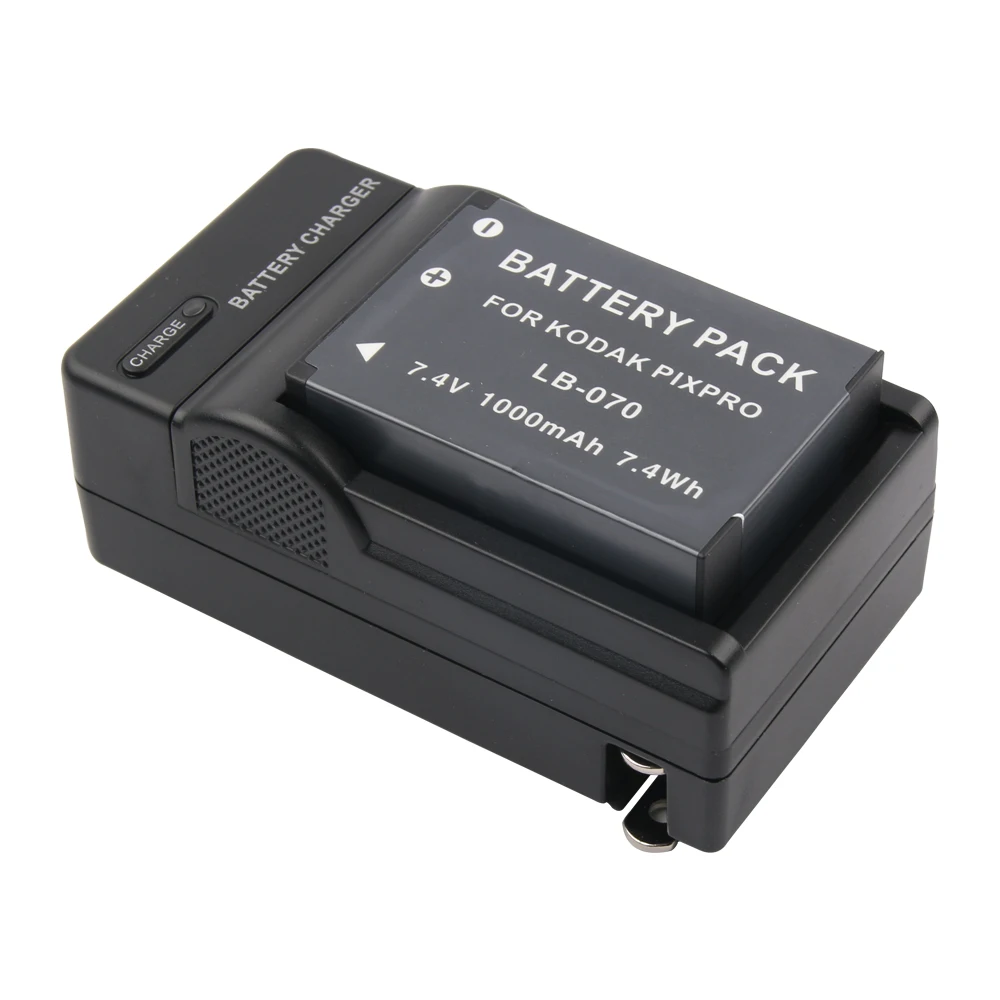 2 шт. LB-070 LB070 Батарея + USB Зарядное устройство для Kodak PIXPRO S-1 S1 AZ651 AZ901 Камера |