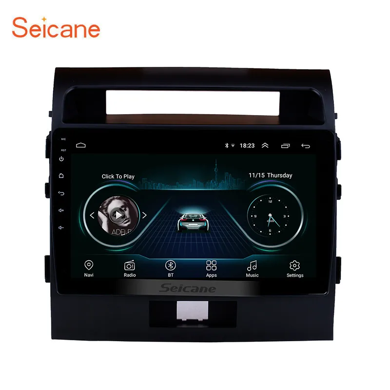 Seicane для 2007 2017 Toyota Cruiser FJ 10 1 &quotAndroid 8 радио GPS навигационная система с сенсорным