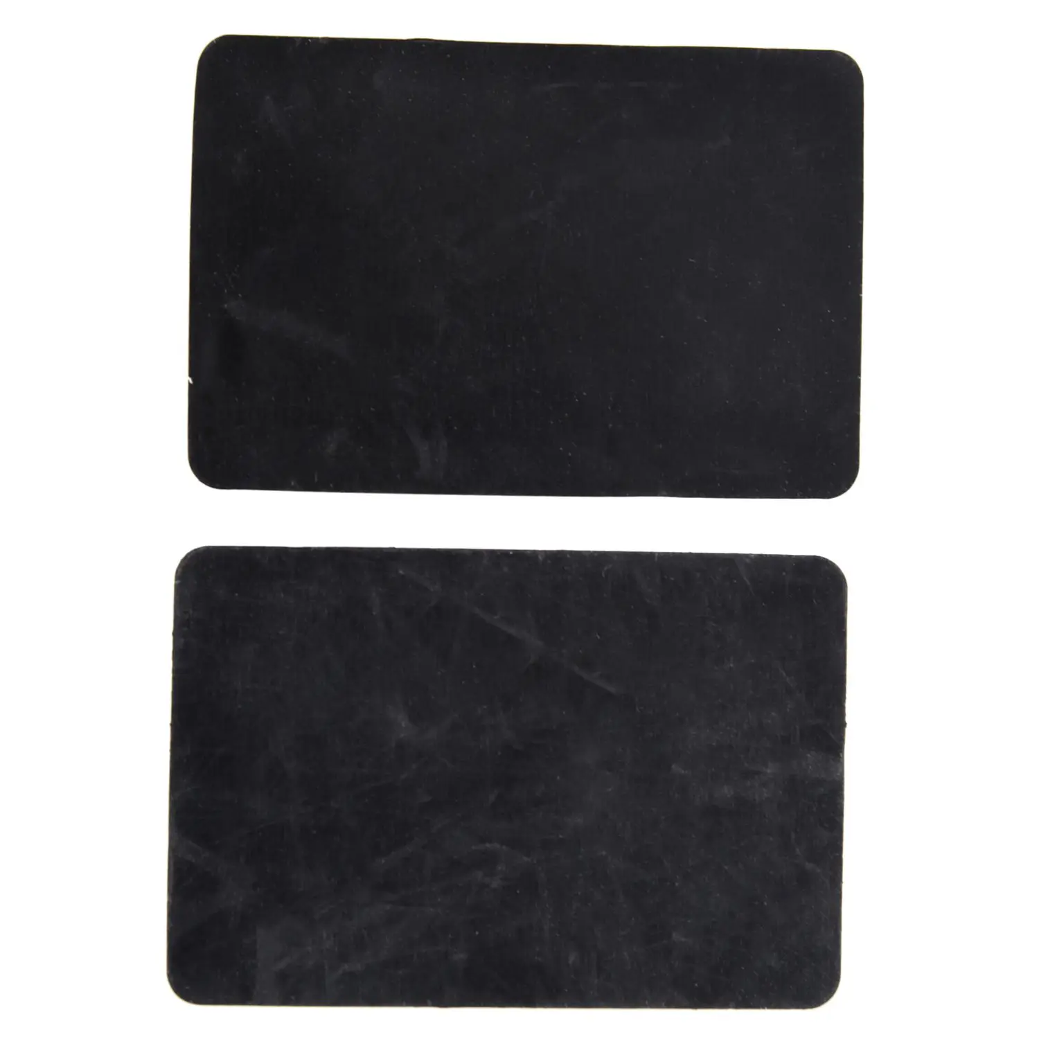 Promotion! Black Furniture Rectangular Leg Protector PVC Soft Glue Foot 30mmx50mm 2Pcs | Мебель