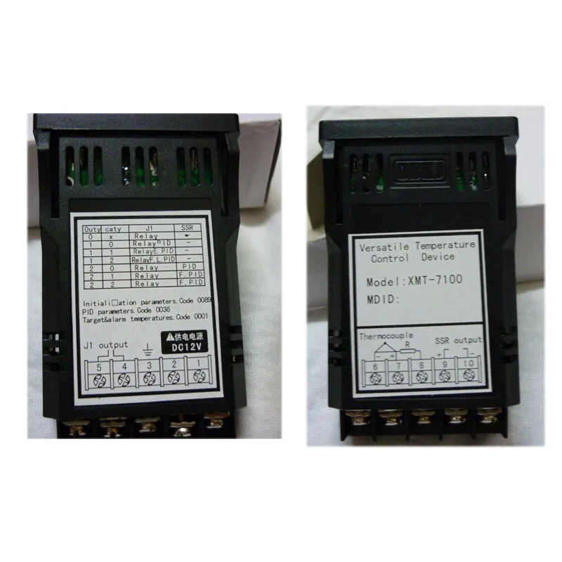 Универсальный 1/32 DIN панель XMT 7100 серии Интеллектуальный PID регулятор температуры