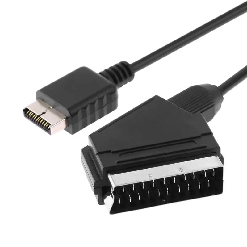 ALLOYSEED 1 шт. RGB SCART провод Кабель 8 м/6 футов ТВ AV для Sony Playstation PS2 PS3 тонкий игровой