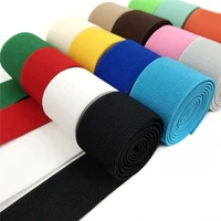 38mm double sided thickened twill elastic belt 4 meters trousers skirt waistband elastic belt garment accessories rubber band