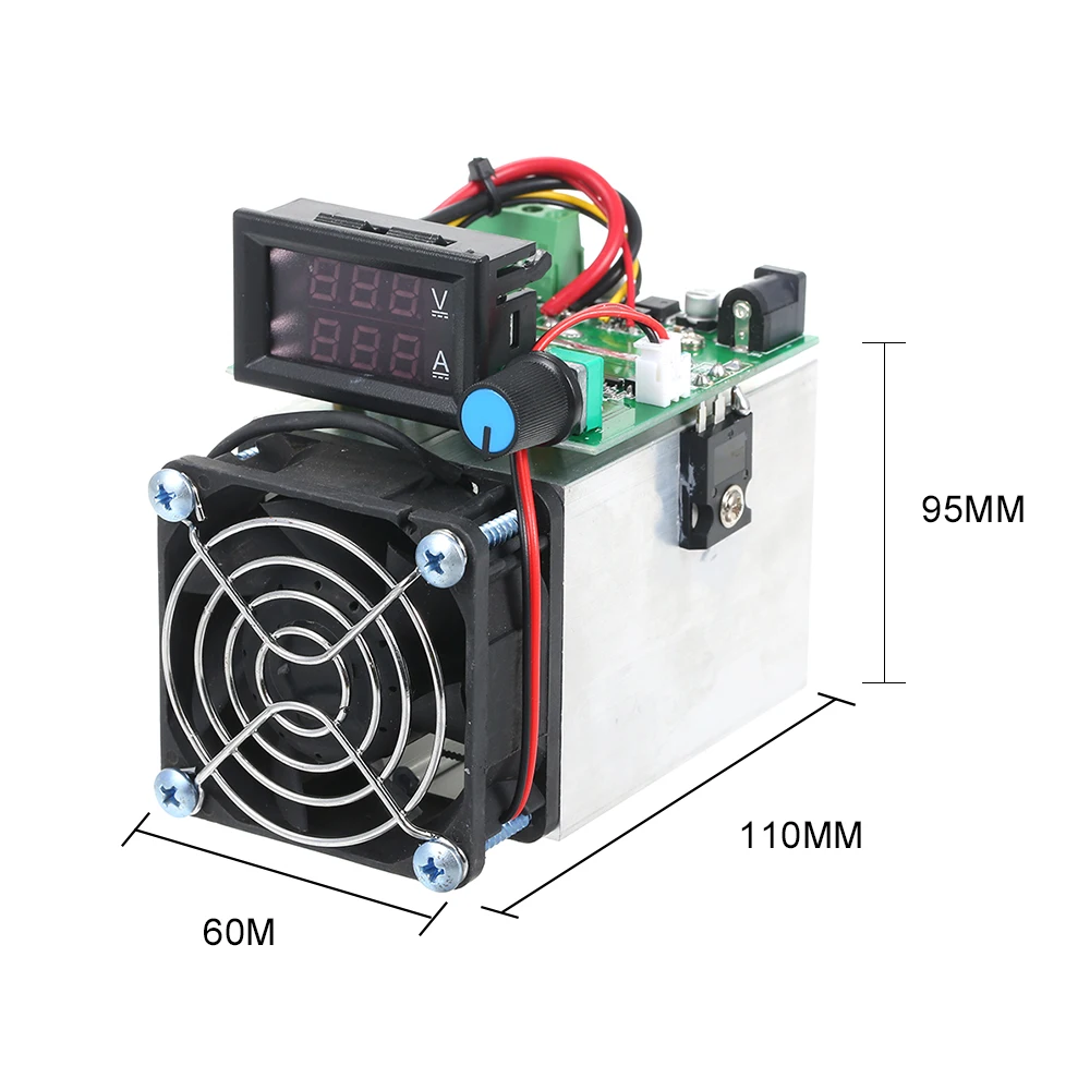 12V 100W Electronic Load Discharge Digital Battery Capacity Tester Testing Module DC | Инструменты