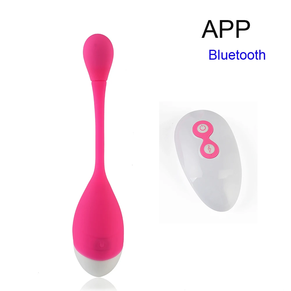 Телефон приложение Bluetooth управление беспроводной вибратор с пультом ДУ яйцо G Spot