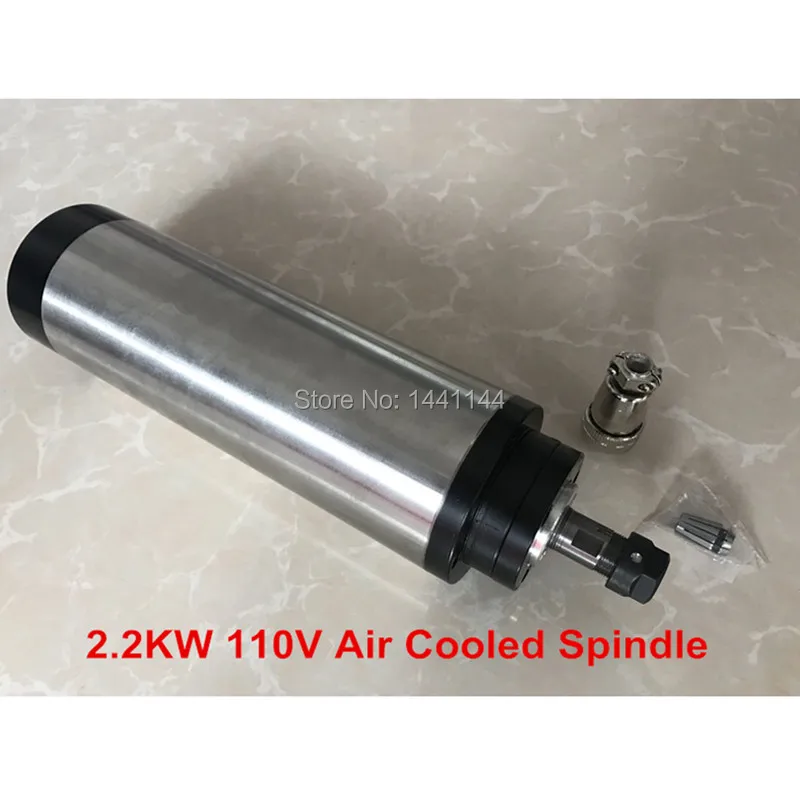 CNC шпиндель 2.2KW 220В/110В с воздушным охлаждением мотор машина 80 мм ER20 цанговый