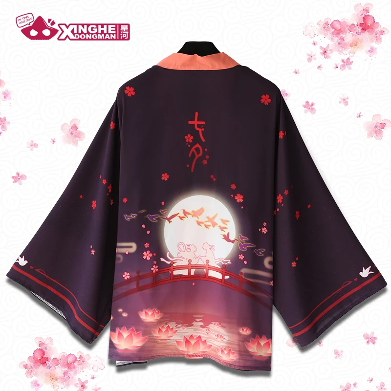 Milky Way аниме китайский стиль День Святого Валентина Haori традиционное кимоно