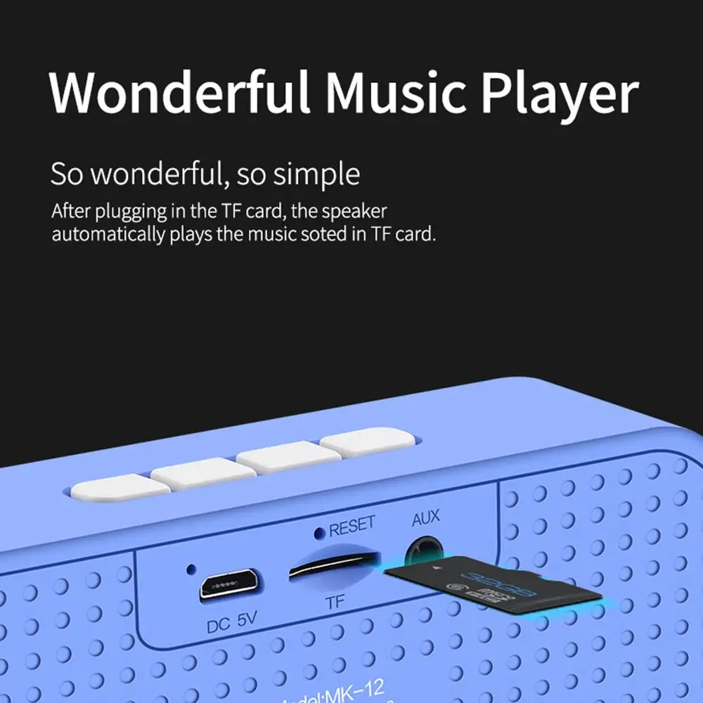 Мини HiFi Bluetooth динамик мини открытый беспроводной многофункциональный TWS Couplet s