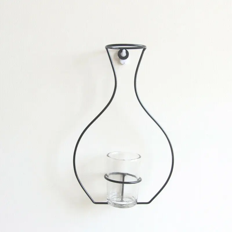 Креативная настенная металлическая железная ваза для дома сада гостиной