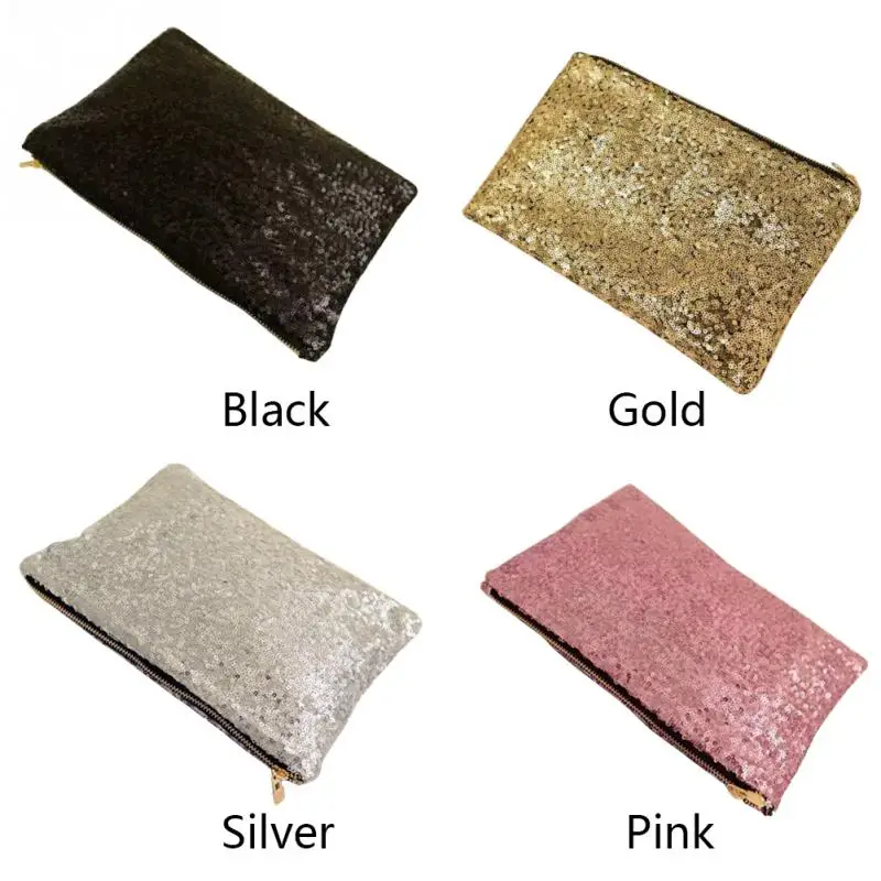 

New Luxury Handbags Women Sequin Envelope Bags Designer Party Mini Clutch Wallet Evening Handbags Purse Bolsa Feminina #1103