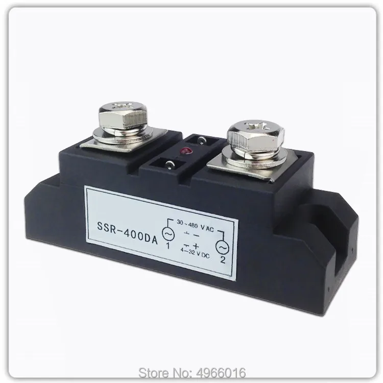 Оригинальный 400A твердотельные реле Вход DC 4 ~ 32VDC нагрузки AC 40 480VAC SSR 400DA DJ