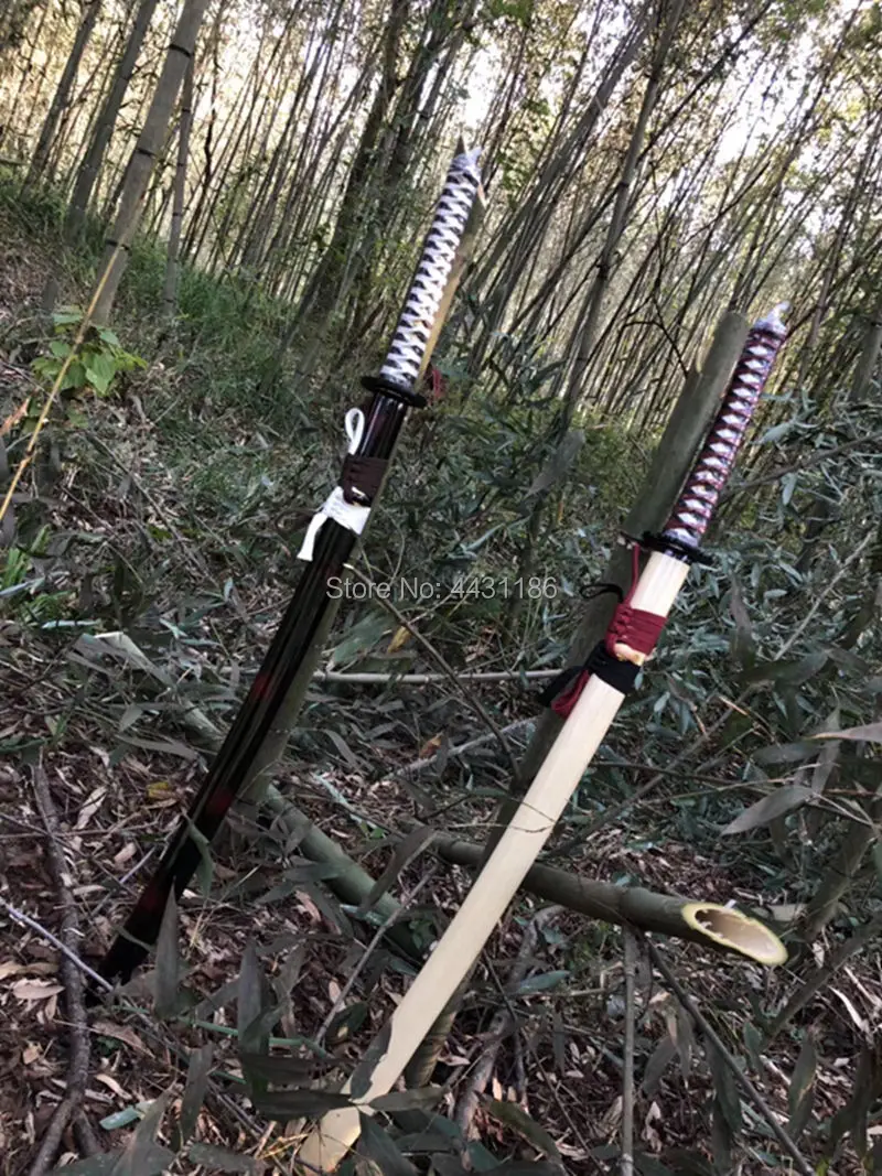 Железный Tsuba * самурайский меч T10 стальная глина закаленная Настоящая японская