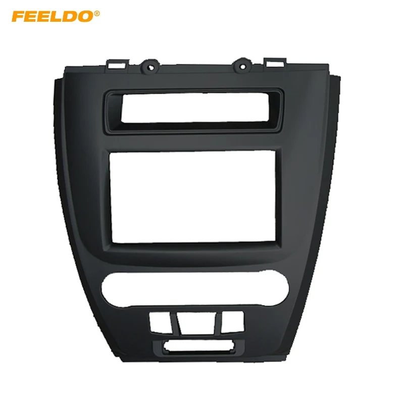 

FEELDO 2DIN Car Radio Panel Fascia Frame For FORD Fusion 2009-2012 Stereo Refitting Dash Mount DVD Player Fitting Frame Trim