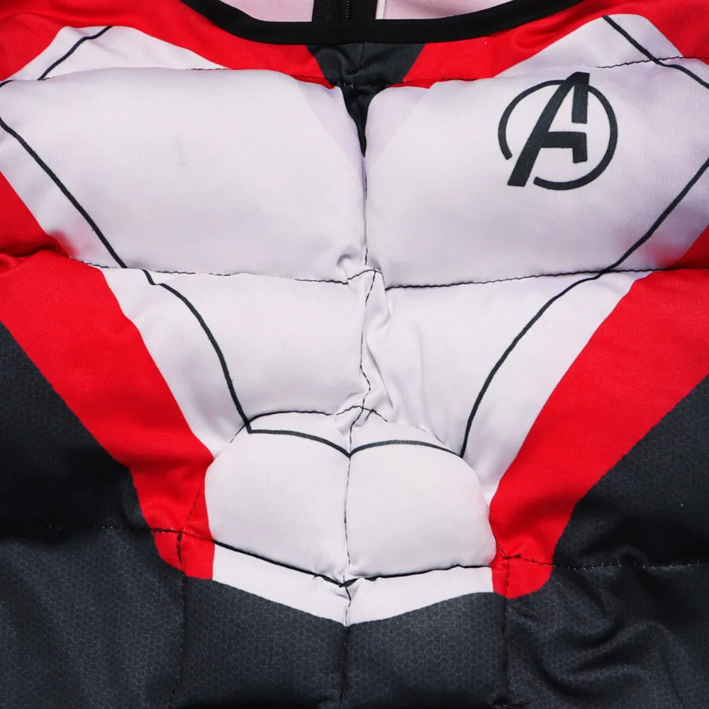 Детский карнавальный костюм для мальчиков 4 vingadores endgame quantum Realm muscle супергероя