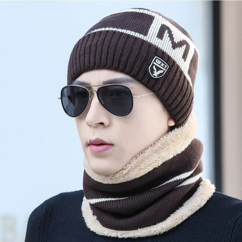 Зимняя шапка s для Для мужчин грязный Beanie Балаклава вязаные шерстяные толстые