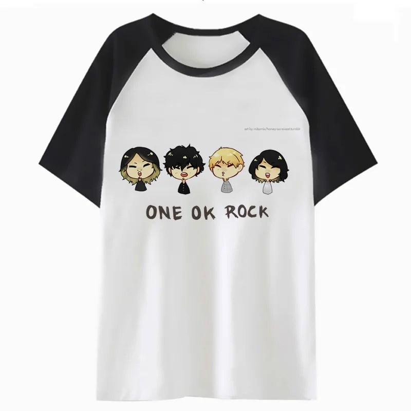 Футболка one ok rock мужская смешная рубашка в стиле хип хоп уличная одежда харадзюку