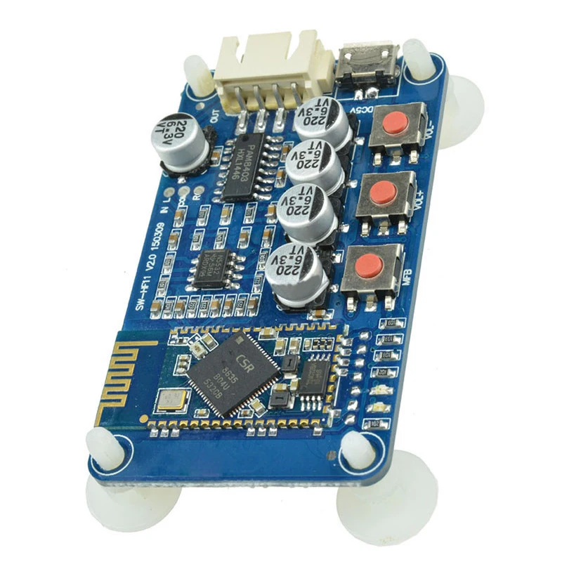 Плата цифрового аудиоприемника CSR8635 PAM8403 с поддержкой Bluetooth 4 0 и USB | Электроника