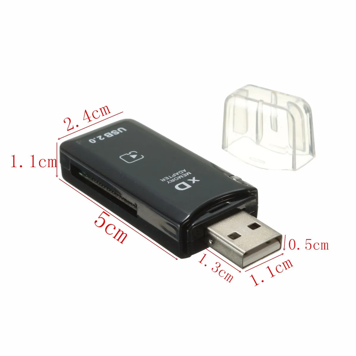 Высокоскоростной USB 2 0 кардридер xD Гб Белый адаптер для Olympus Fuji XD Pictu КПК цифровой