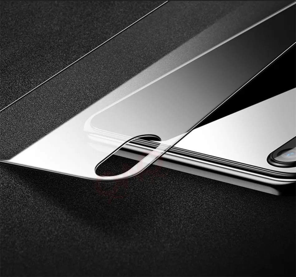 9H полное покрытие закаленное стекло для iPhone X Xs Max прозрачная защитная пленка