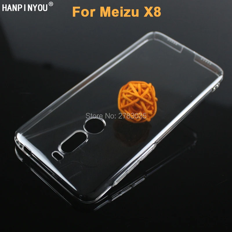 Для Meizu X8 6 2 &quotглянцевый защелкивающийся чехол для телефона кристально Невидимый