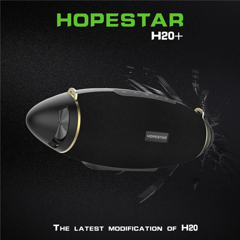 HOPESTAR H20 + портативный переносной сабвуфер 31 Вт большой мощности bluetooth колонка