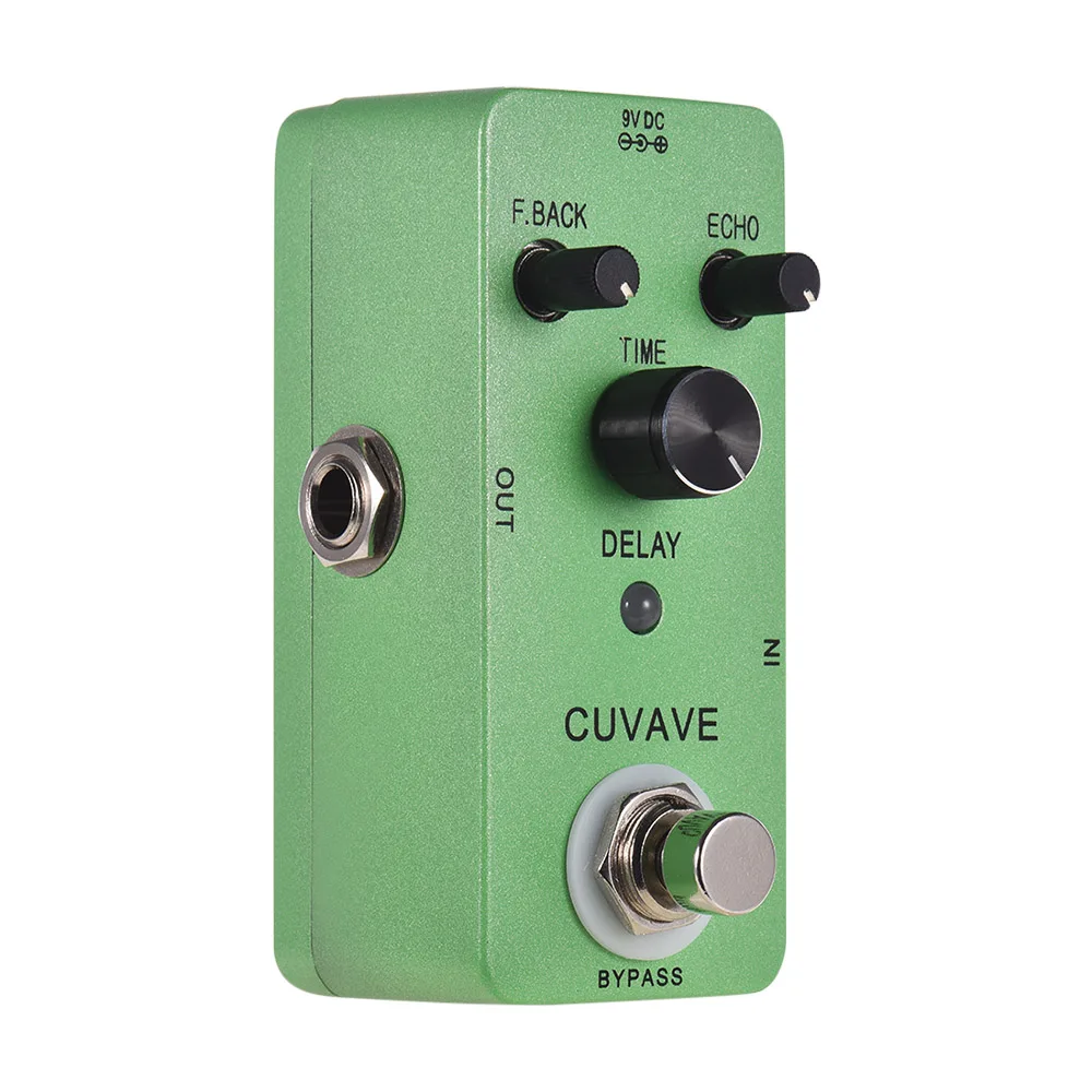 

CUVAVE DELAY Analog Classic Delay Echo Guitar Effect Pedal Zinc Alloy Shell True Bypass
