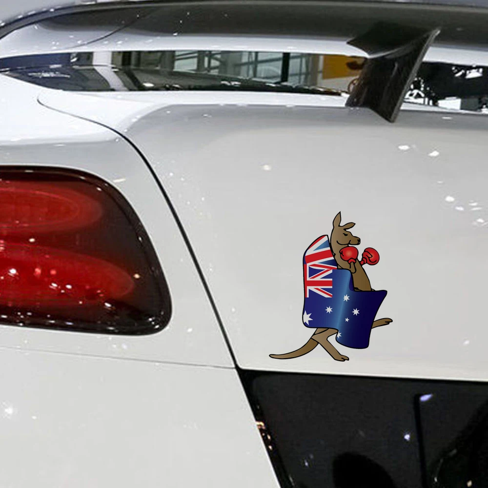 Австралийский флаг боксерская наклейка кенгуру виниловый автомобиль гордость