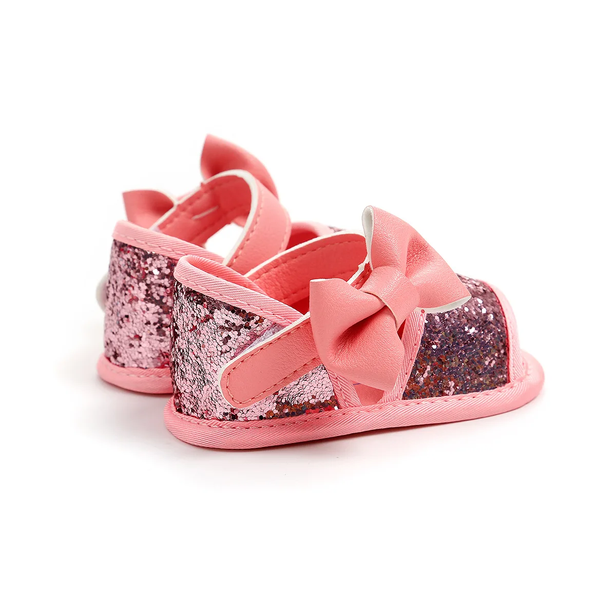 

New Baby Girls Sandals Fashion Bling Butterfly-knot Princess Shoes Infant Toddler Shoes Silver Toddler Sandals