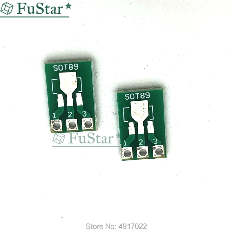 20 шт. SOT89 DIP SOT223 To IC адаптер PCB плата преобразователя пластина Двусторонняя 1 5 мм 2 3