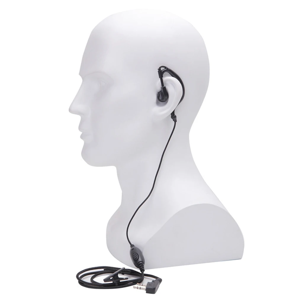 For Baofeng BF-888S UV5R Walkie Talkie Accessories 992 Earwear Unilateral Headphone Earphone K-Plug