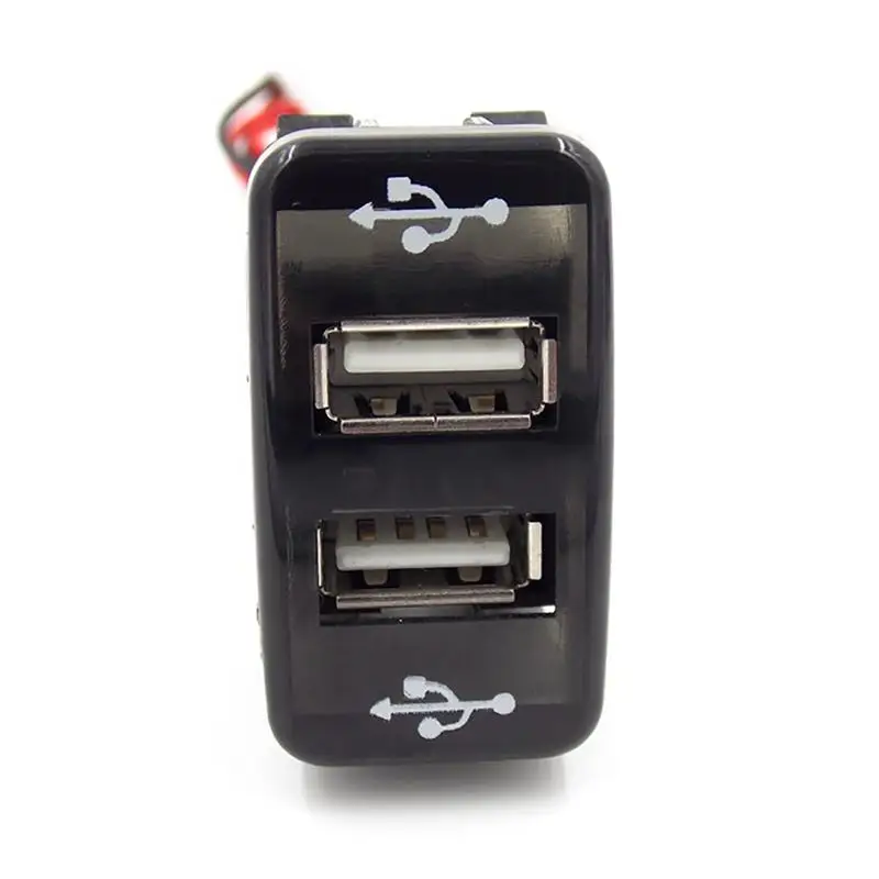 Профессиональное автомобильное зарядное устройство USB 12 В 4 2 А быстрая зарядка