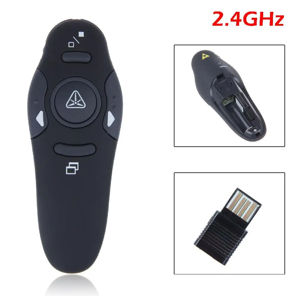 

BEESCLOVER Беспроводная лазерная указка с питанием от USB, 2,4 ГГц