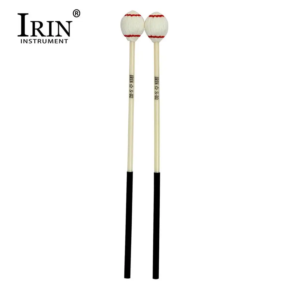 1 пара твердых резиновых головок Marimba Sticks Mallets Xylophone перкуссионный инструмент