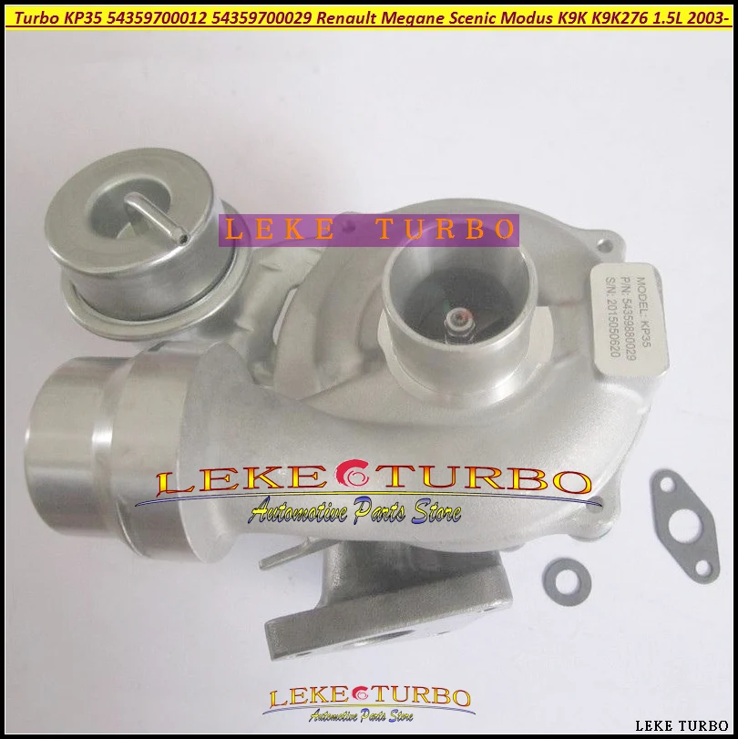 Турбо KP35 12 29 54359700012 54359700029 8200392656 8200478276 7701476880 для Renault Megane Scenic Modus Logan K9K 1 5 л dCi