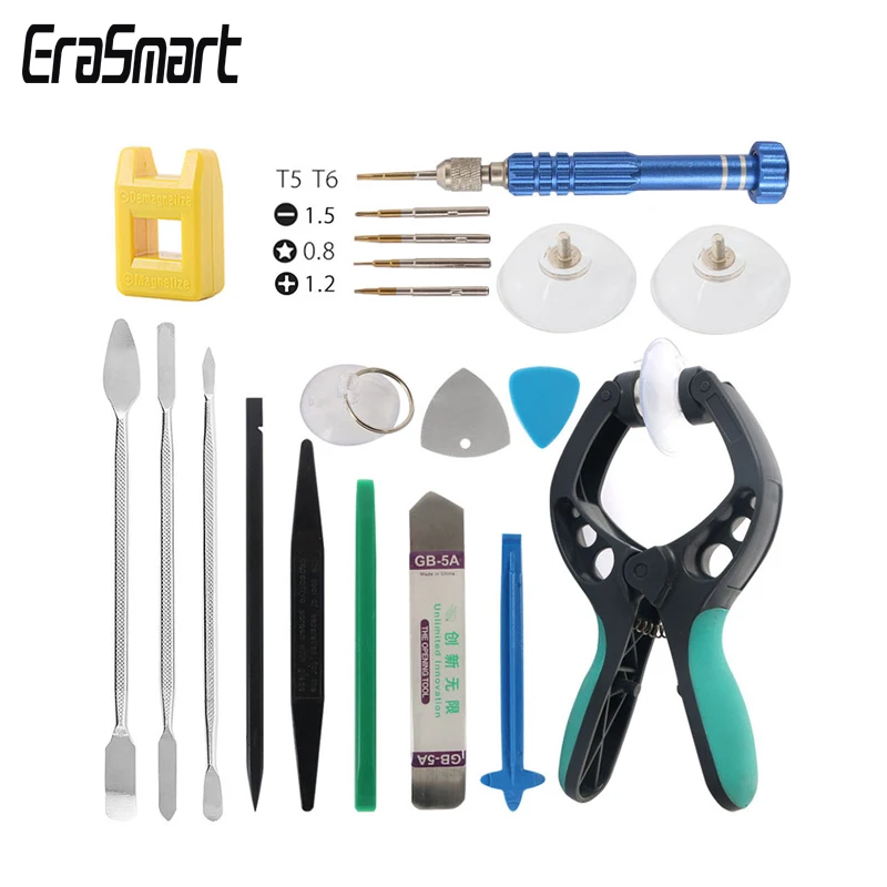 

20 in 1 Repair Tools Kit Smartphone LCD Screen Opening Pliers Metal Pry Spudger Set for Mobile Phone Tablet Laptop PC
