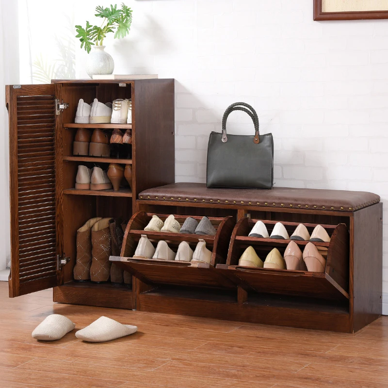 Деревянная мебельная стойка для обуви zapatero organizador de zapatos sapateira meuble chaussure muebles sala