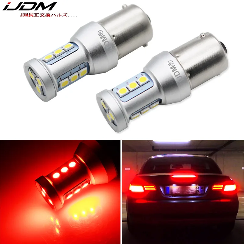 

iJDM BAU15S LED PY21W Canbus LED Replacement Bulbs For BMW F22 F30 F32 2 3 4 Series Rear Turn Signal Lights or Brake/Tail Lights