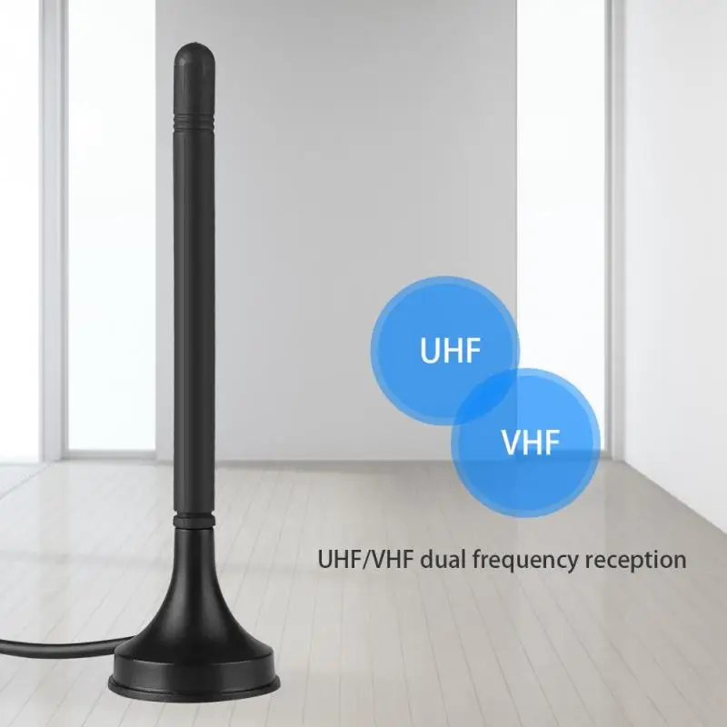 Цифровая HD ТВ автомобильная антенна VHF 174 230 МГц/UHF 470 862 МГц Двухдиапазонная