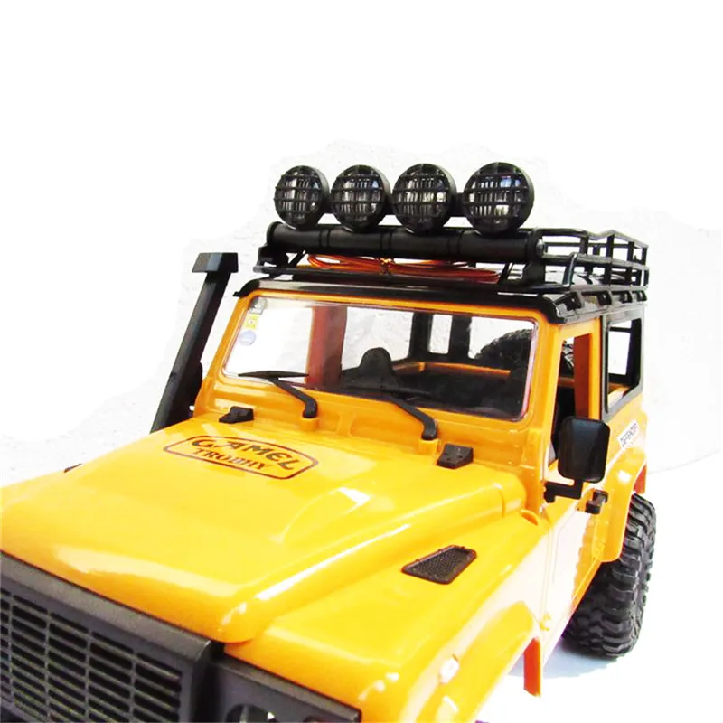 MN 90 1/12 2 4G 4WD Rc Автозапчасти для модернизации круглые белые светодиоды прожектор с