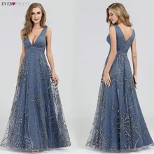 Сексуальные платья для выпускного вечера Ever Pretty с глубоким v-образным вырезом без рукавов А-силуэта дешевые женские вечерние платья Estidos De Fiesta De Noche