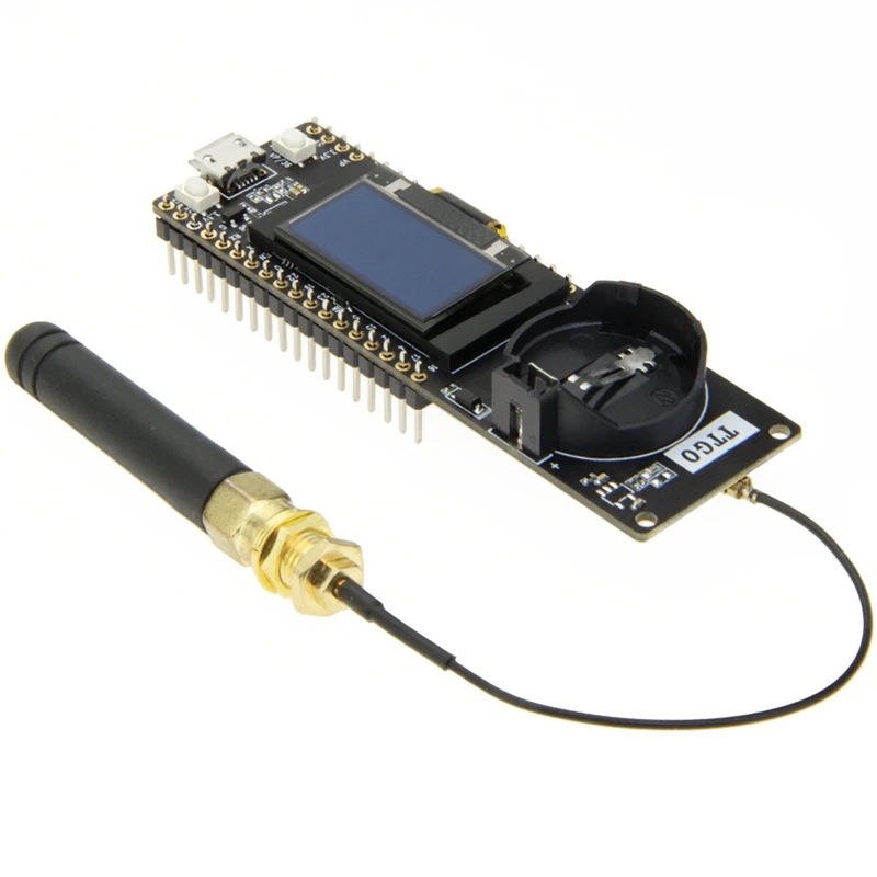 Ttgo T Fox 20Db Lora32 V1.1 Esp32 Lora Oled 0 96 дюймов Bluetooth Wifi беспроводной модуль Esp 32 915 МГц|Печатные