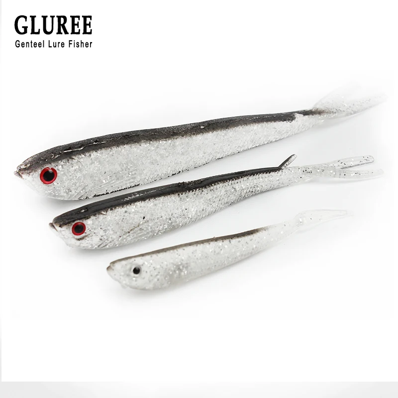 GLUREE 1 шт. мягкие рыболовные приманки Emulational Мягкая наживка для рыбы поддельные