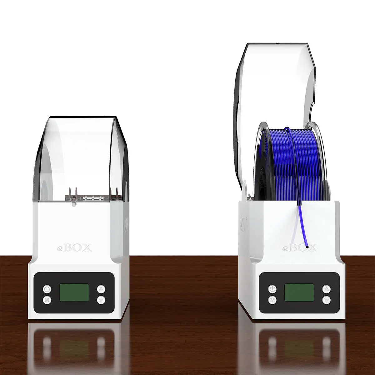 ESUN eBOX 3D печатная коробка накаливания, дегидрат сохраняет нить сухой и измеряет вес, коробка для хранения нити