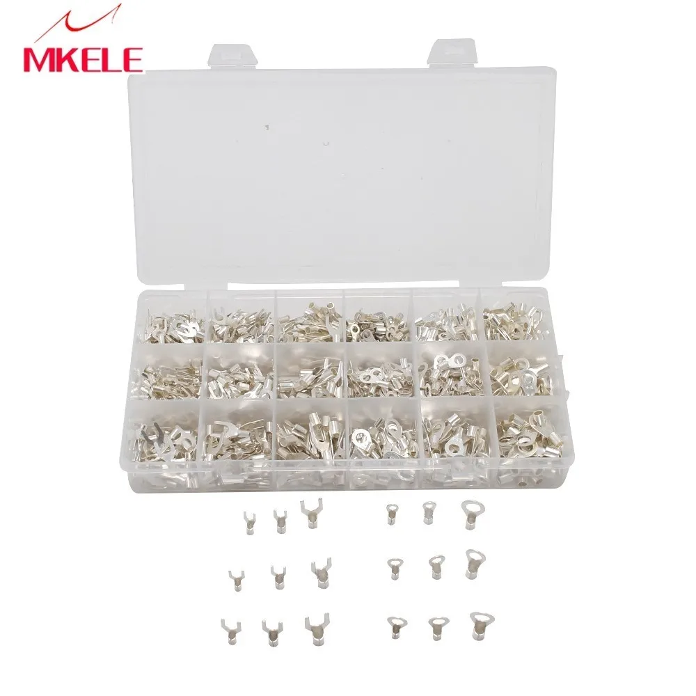 Клеммы неизолированные кольцевые вилки u типа IT 840PCS/коробка подходит для