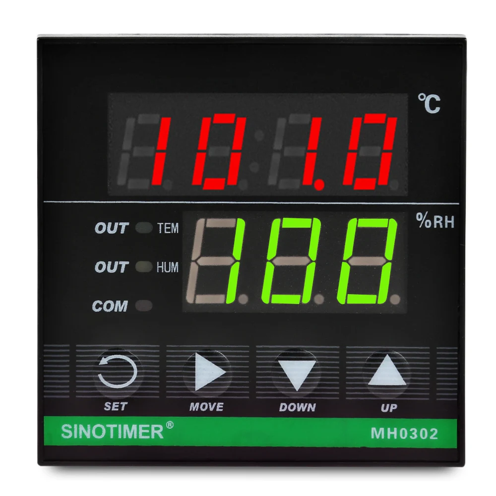 AC 100-240 V Интеллектуальный инструмент контроля температуры и влажности для
