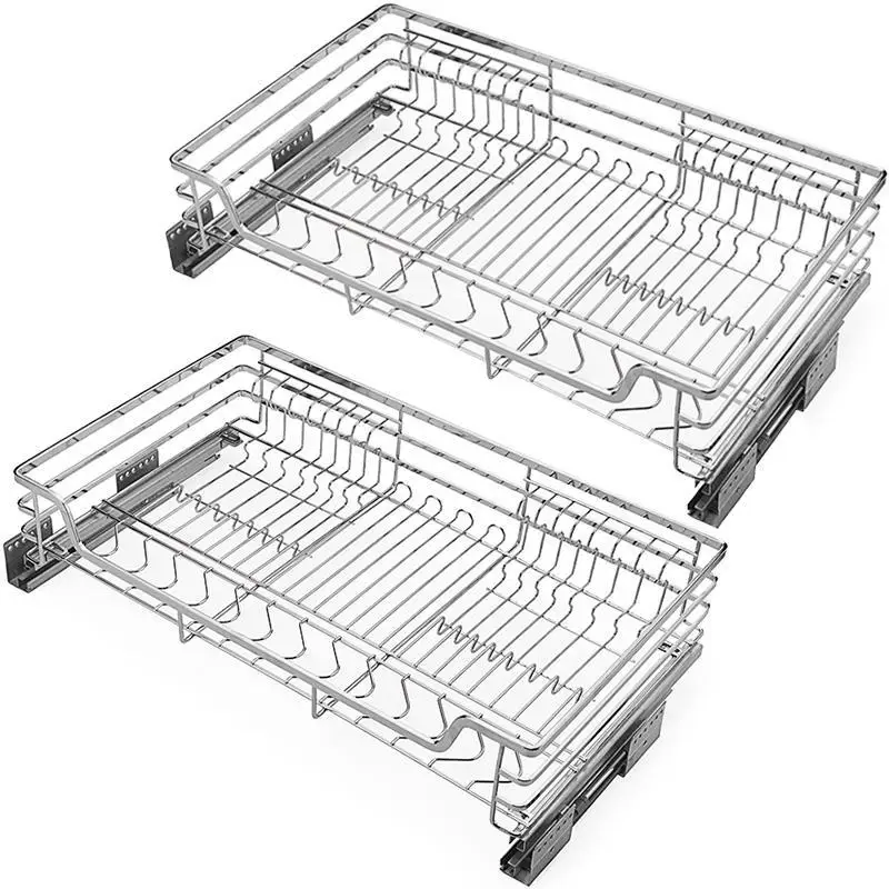 Кладовая Organizador Armario Cocina Cestas Corredera из нержавеющей стали органайзер для кухни Cozinha