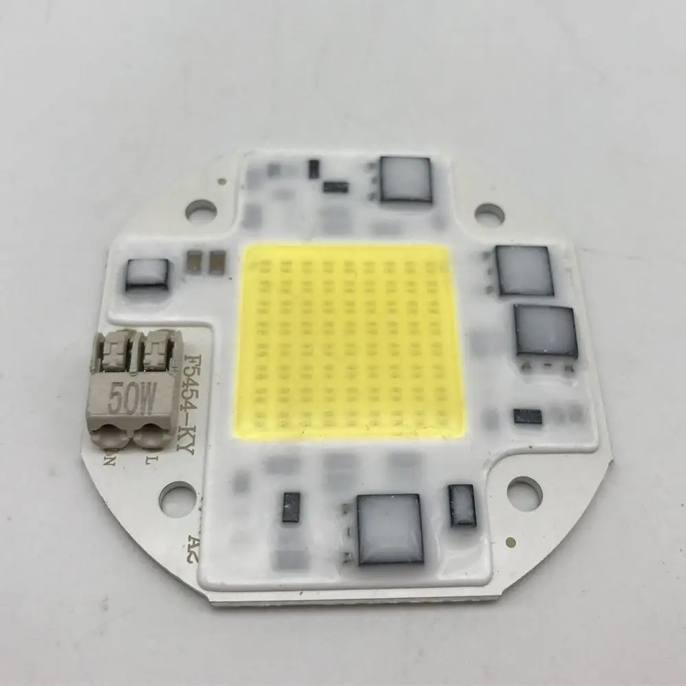 Высокая мощность COB Чип Светодиодная лампа 20 Вт 30 50 loodlight источник света AC100 260V