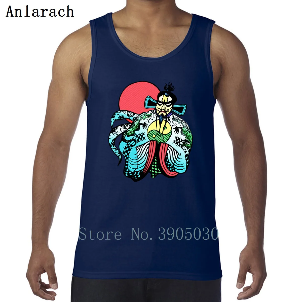 Big Trouble Little China Jack Fu Manchu Vests Spring 100% Cotton Cute Creative Tank Top Men Graphic Sportswear Funny Singlet | Мужская