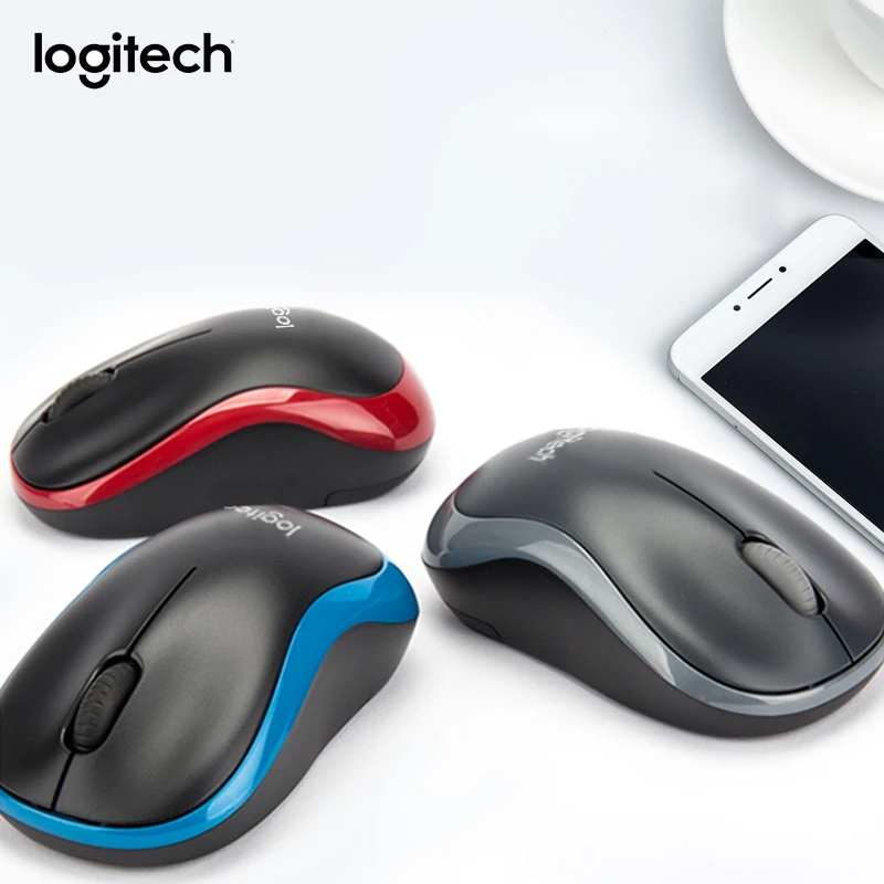 Мышь Logitech M185 Беспроводная 1000 точек/дюйм Usb | Компьютеры и офис
