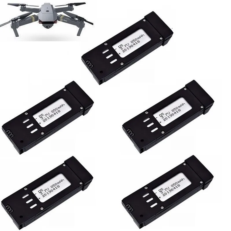 Модернизированная батарея 850mAh 3 7 V Lipo для E58 S168 JY019 RC Drone Quadcopter запасные части v